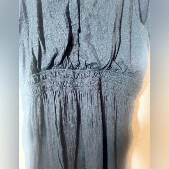 Ott black Midi empire waist Dress- Size 1X - Picture 4 of 11